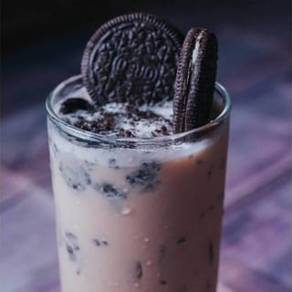 Oreo milk tea