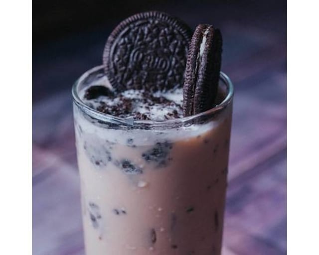 Oreo milk tea.